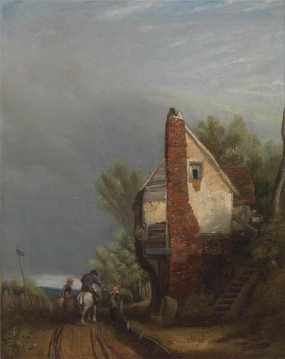 An Old Gable by William Mulready
